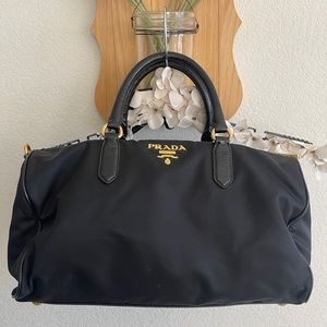 Prada Nylon Top Handle Bag